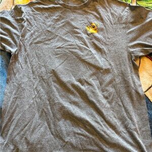 Simply Southern Gray Tee with Yellow Duck Accent